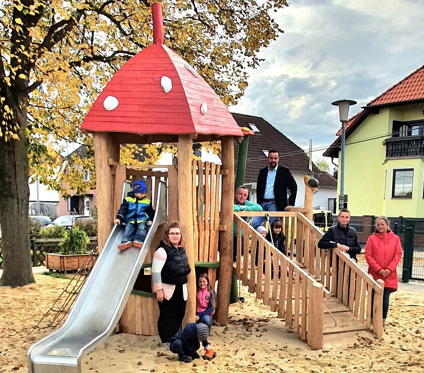 Bild: Neues Spielzeug in Urbach