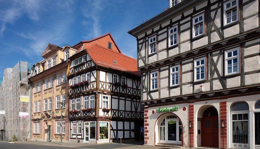 Bild: Der Untermarkt in M&uuml;hlhausen