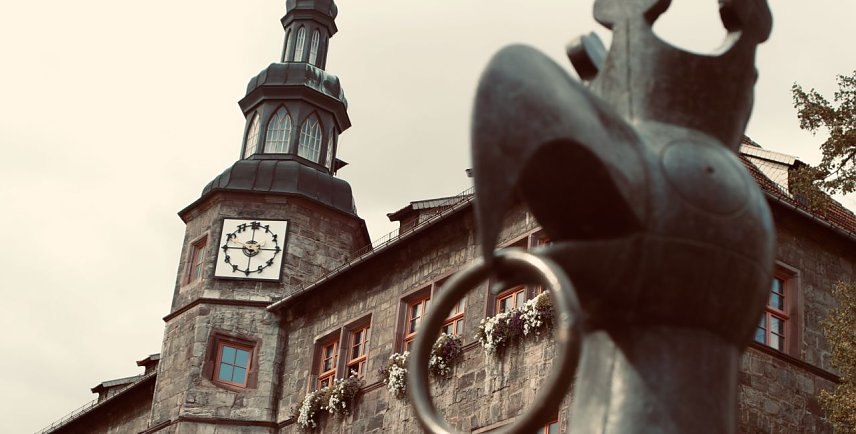 Bild: Im Nordh&auml;user Rathaus wird am Haushalt f&uuml;r die kommenden Jahre gearbeitet