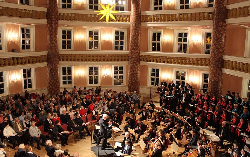 Bild: Weihnachkonzert im Achteckhaus in Sondershausen