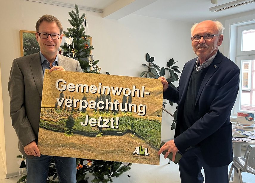 Bild: Dr. Johannes Bruns und Dr. Friedhelm Feindt