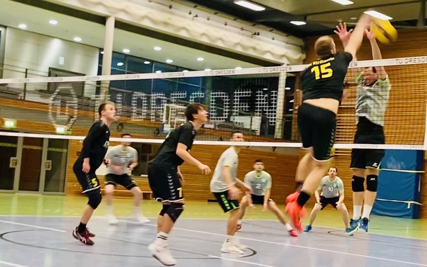 Bild: Volleyball-Regionalliga live in der Wiedigsburghalle am Samstagabend