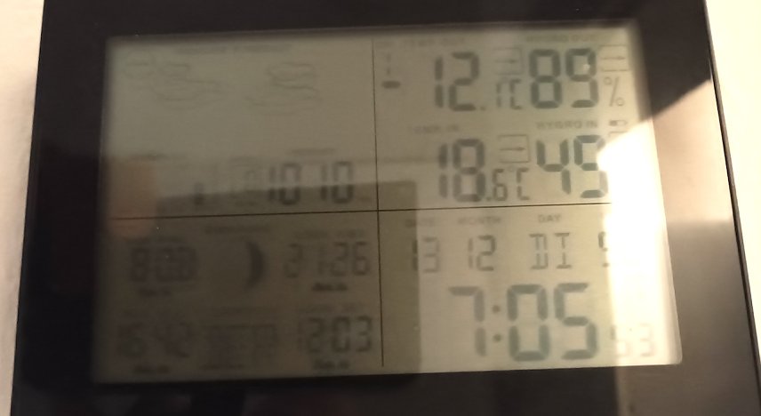 Bild: Kalte Temperaturen kurz vor dem Weihnachtsfest