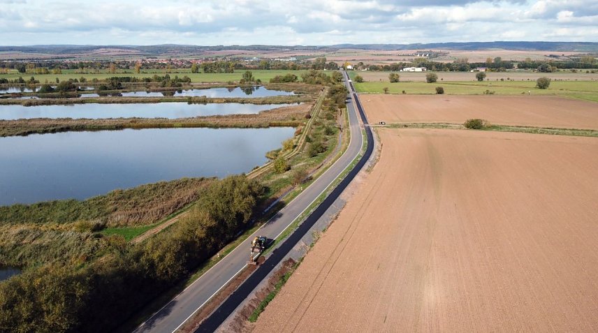 Bild: Radweg zwischen Auleben und G&ouml;rsbach