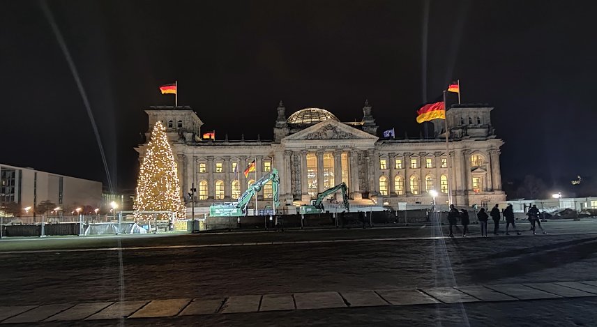 Bild: Der Reichstag in Berlin