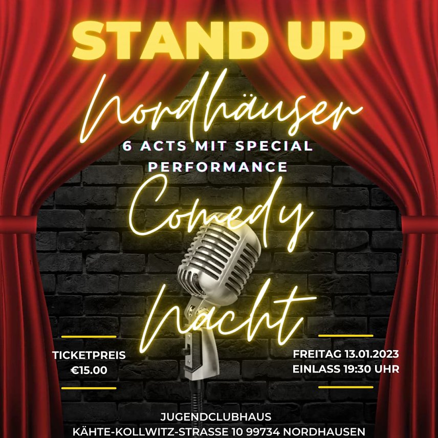 Bild: Stand Up Nacht in Nordhausen