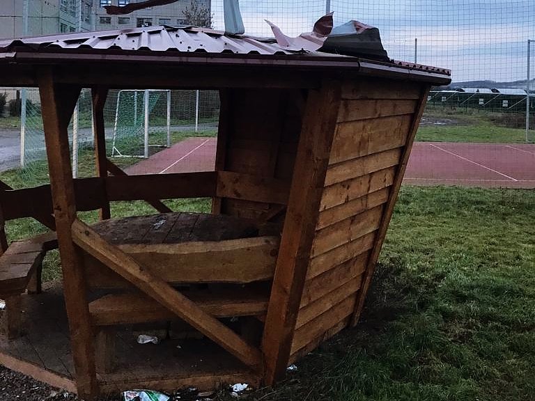 Bild: Pavillon an der Skateranlage