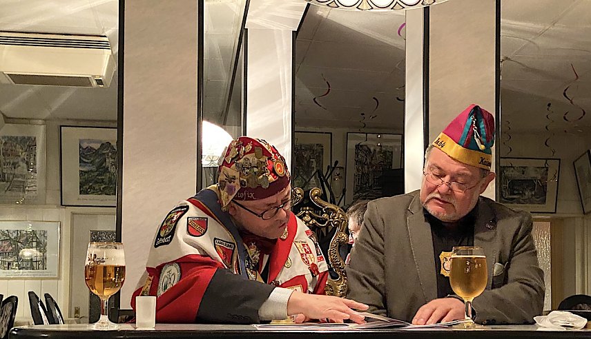 Bild: J&ouml;rg Bauersfeld (rechts) leitet die Nordh&auml;user Schlaraffen und will sie zu altem Glanz f&uuml;hren