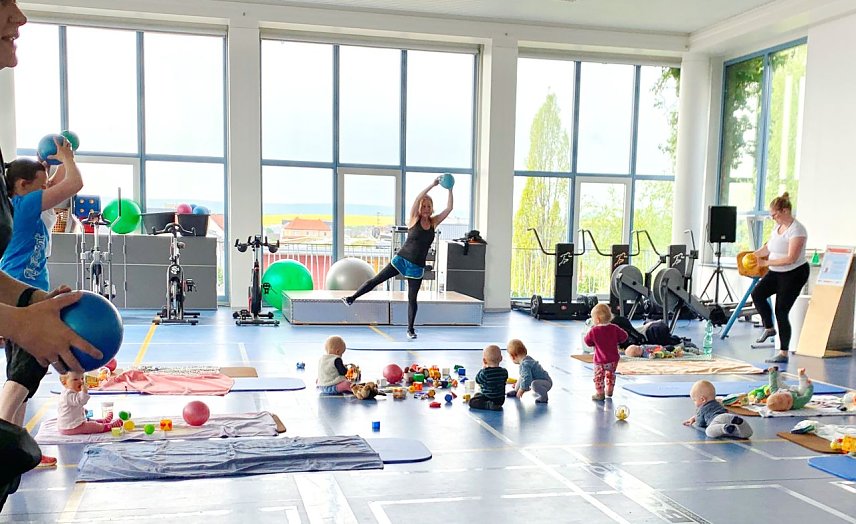 Bild: Gemeinsam fit als Familie