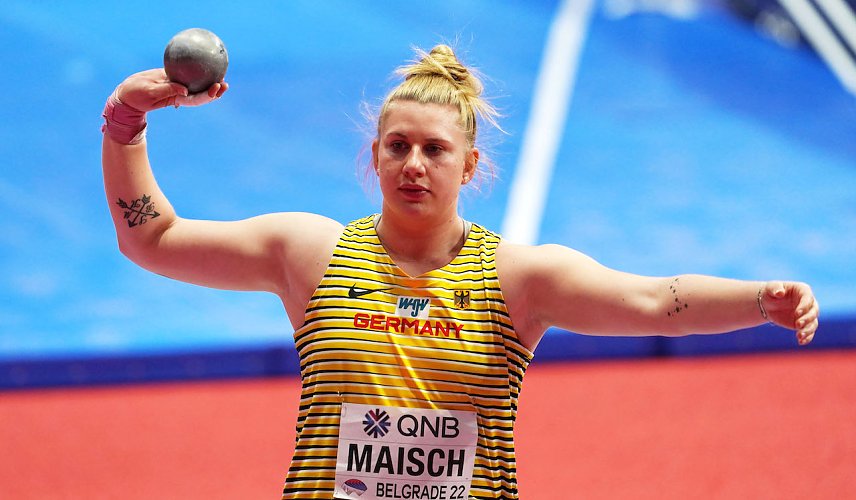 Bild: Spiteznsto&szlig;erin Katharina Maisch