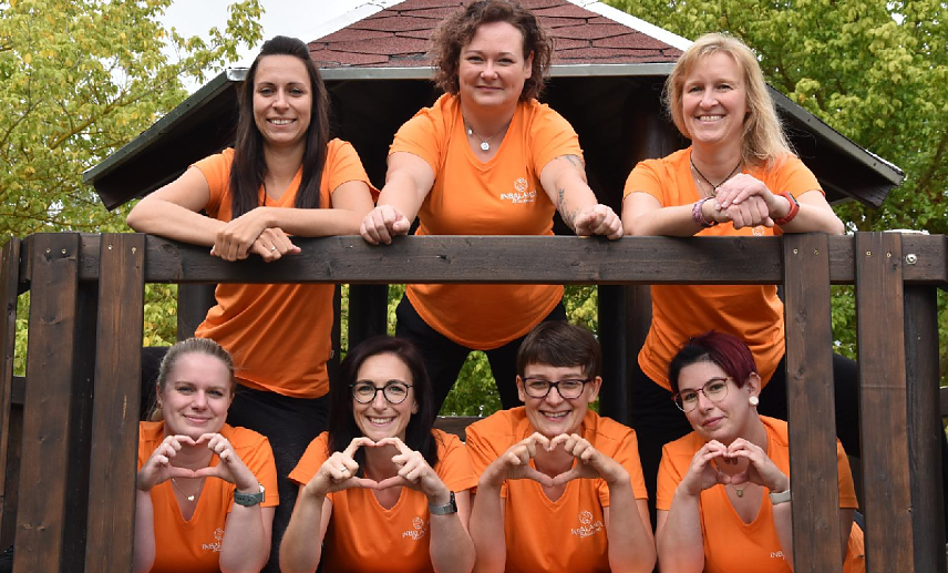 Bild: Die Damen der Volleyballgemeinschaft Bleicherode