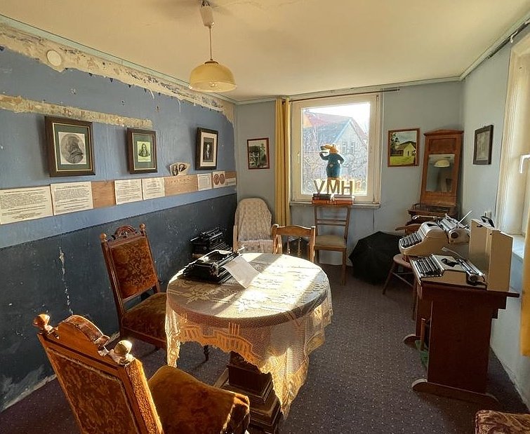 Bild: Das Wolf-Zimmer im Museum Hainrode