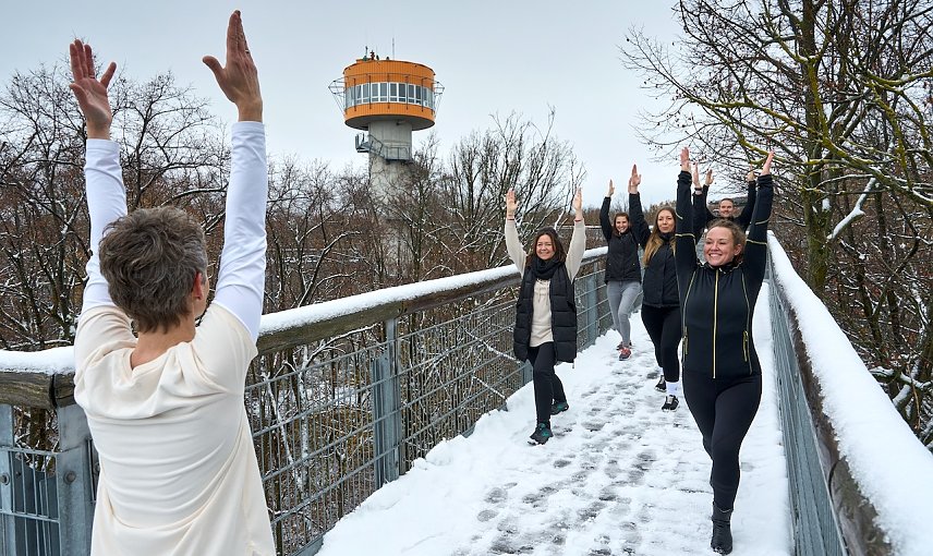 Bild: Fit und gesund auf dem Baumkronenpfad