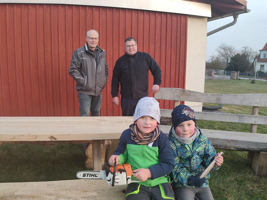 Bild: Roland Lorenz, Mario Henze sowie Moritz und Levin
