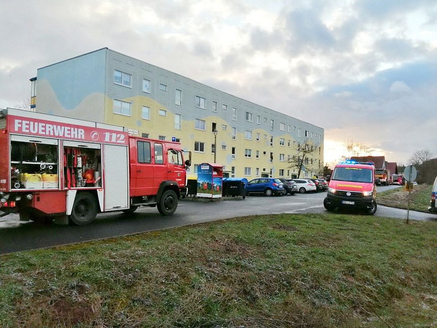 Bild: Feuer in Sollstedt