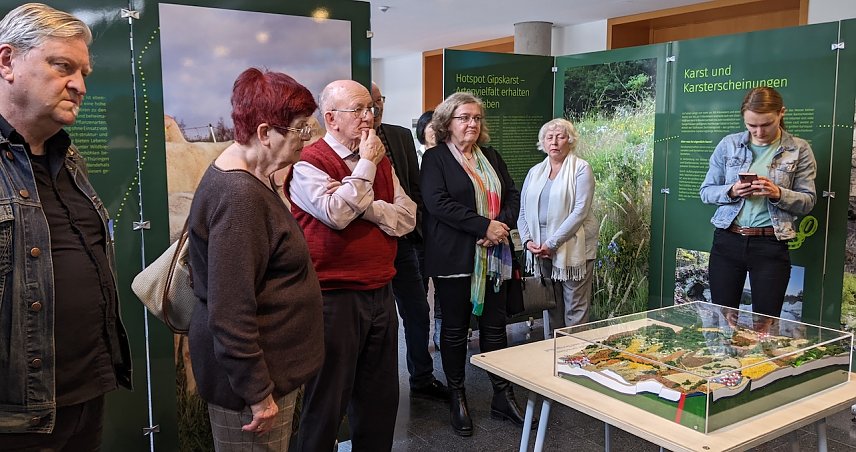Bild: Ausstellung im Th&uuml;ringer Landtag