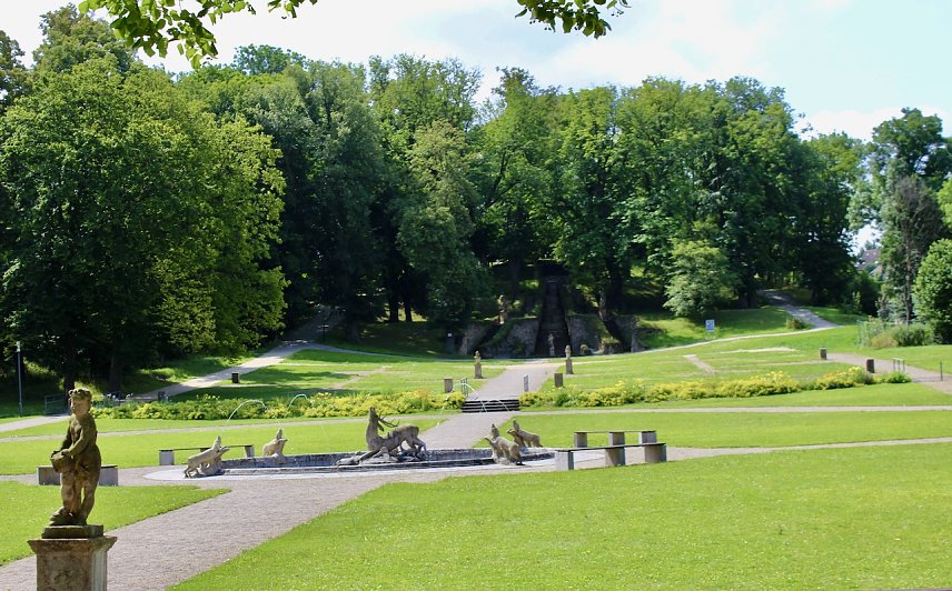 Bild: Schlosspark in Ebeleben (Archiv Sommer)