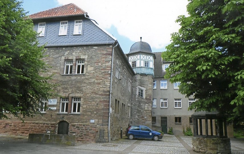 Bild: Das Renaissanceschloss in Auleben