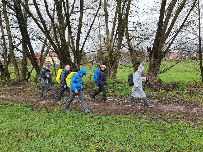 Bild: Schlammschlacht auf dem Wanderweg