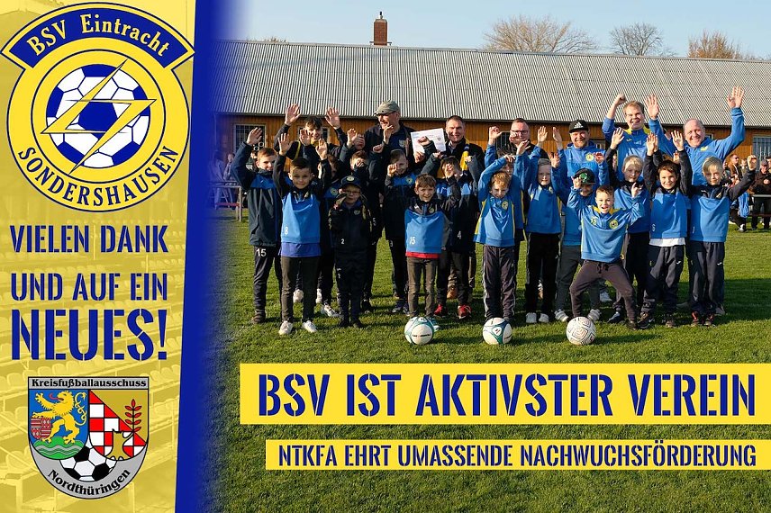 Bild: Aktivster Verein der Saison 2021/ 2022
