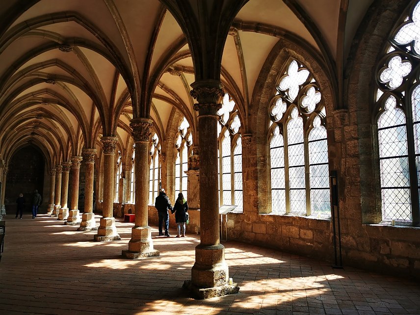 Bild: Kreuzgang im Kloster Walkenried