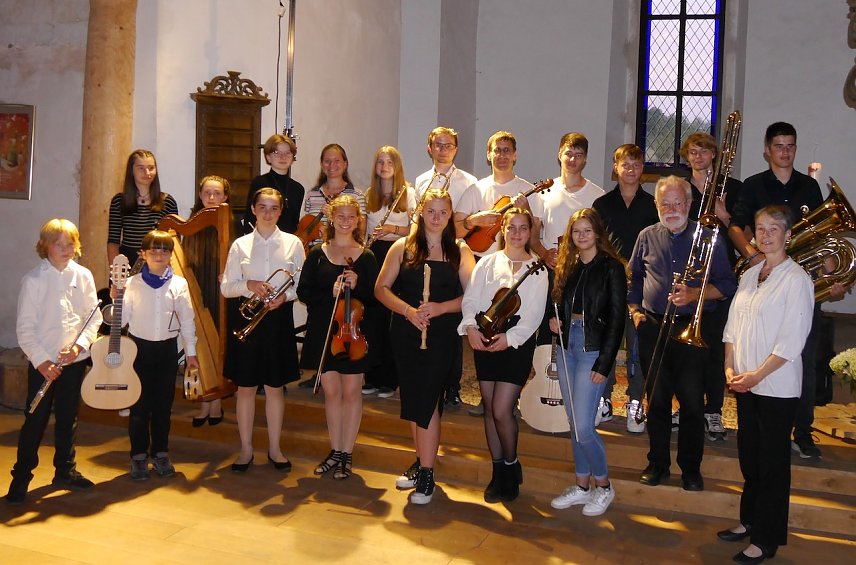 Bild: Die Capella Juventa im letzten Sommer