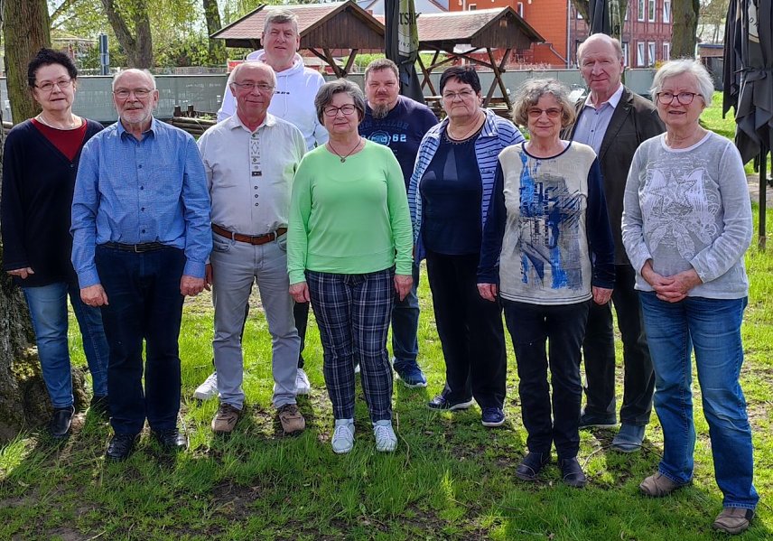 Bild: Der neue Vorstand des Kreisverbandes der Kleing&auml;rtner