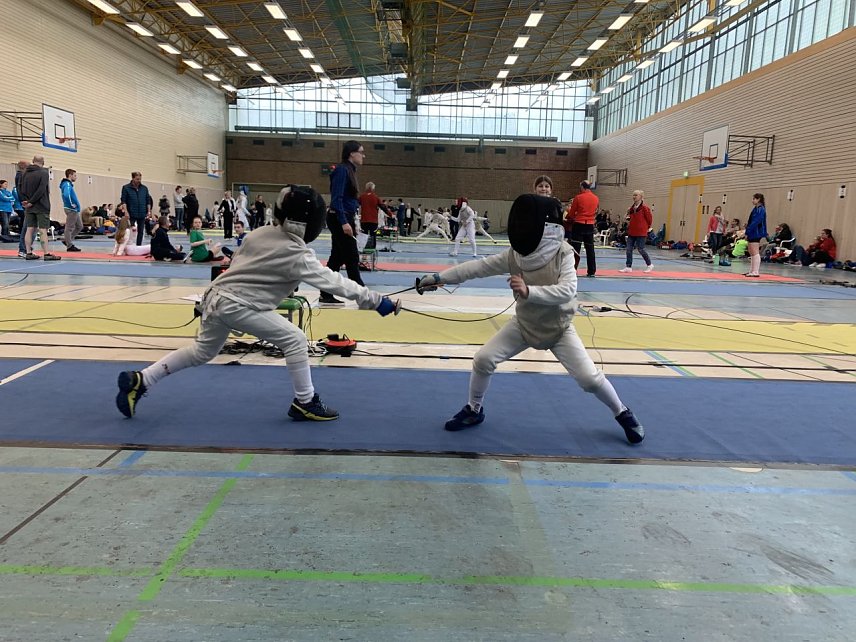 Bild: Thore Wernecke im Finalkampf 
