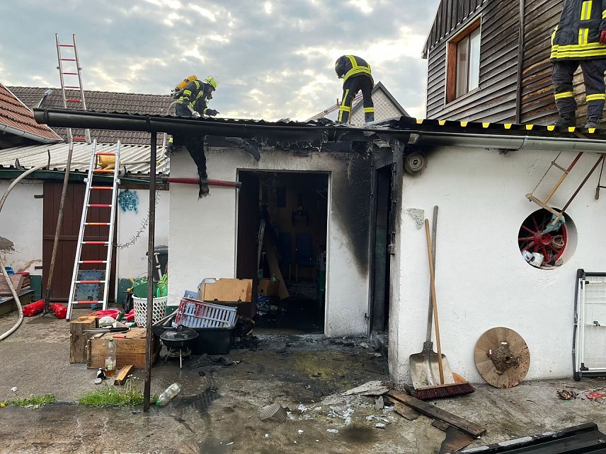 Bild: Wohnungsbrand in Keula