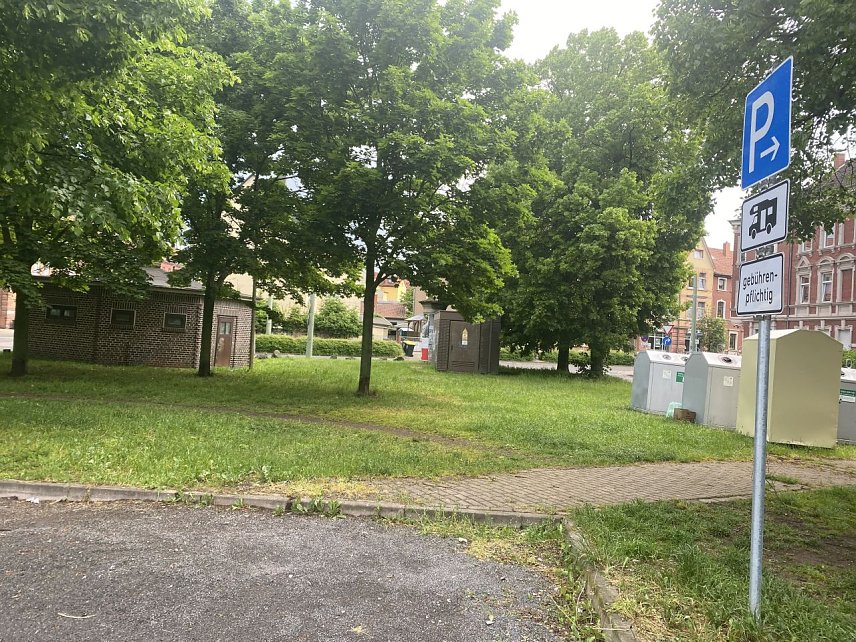 Bild: Wohnmobilstandort am August-Bebel-Platz