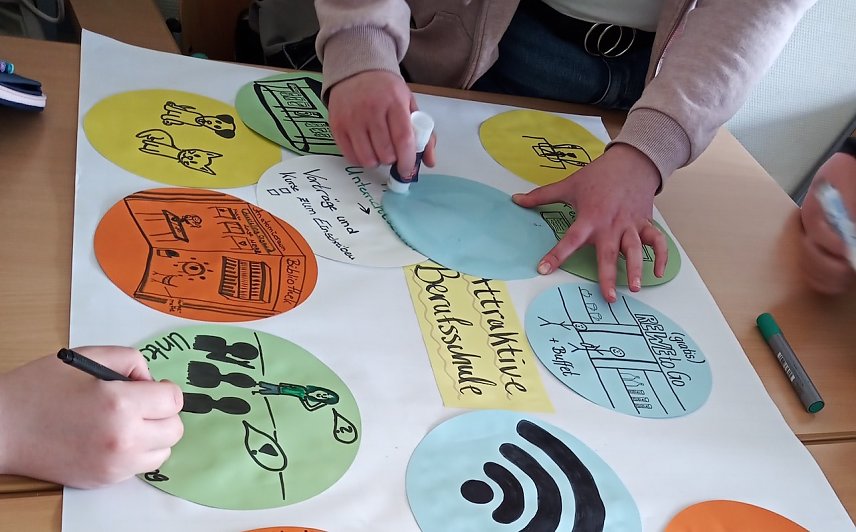 Bild: Projektwoche ins der Pflegeausbildung