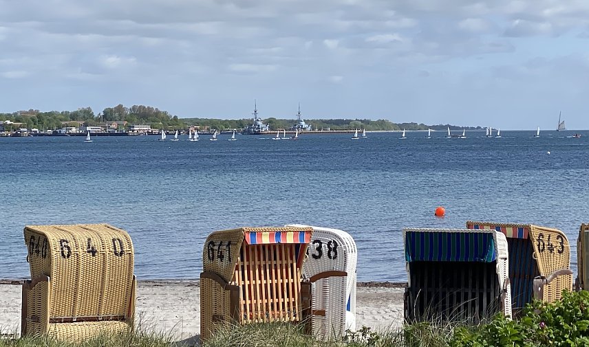 Bild: Am Strand in Eckernf&ouml;rde