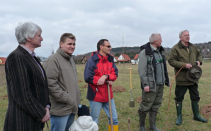 Bild: Baumpflanzung Bad Frankenhausen