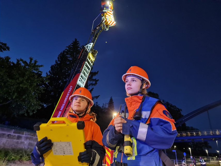 Bild: Jugendfeuerwehr im Einsatz