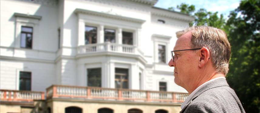 Bild: Ministerpr&auml;sident Bodo Ramelow weilte bei seiner heutigen Rundreise auch im Park Hohenrode
