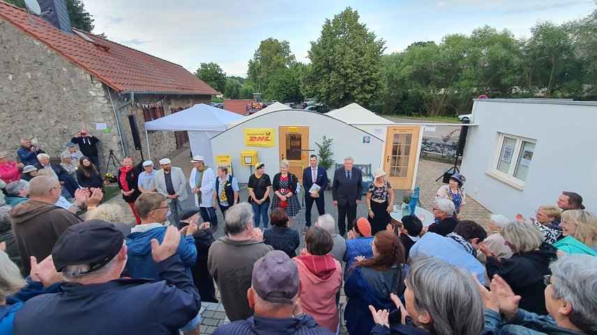 Bild: Die Premiere des Hochstedter Theaterst&uuml;cks war gut besucht