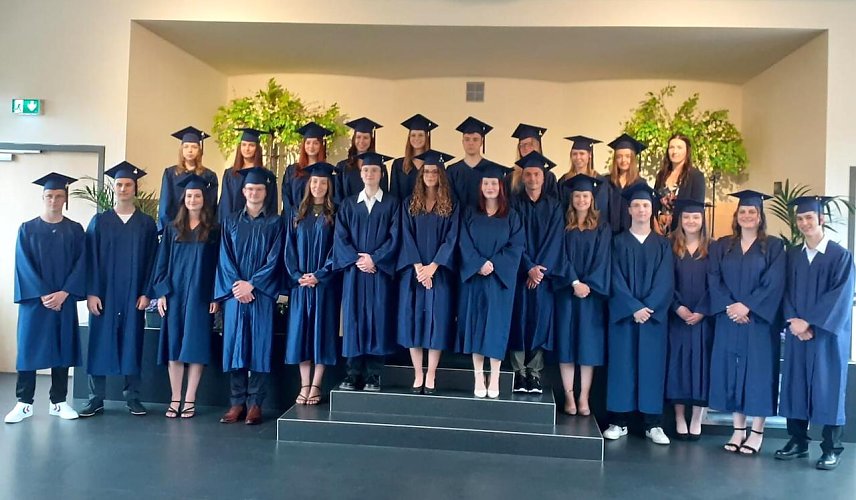 Bild: Absolventen des Schiller Gymnasiums Bleicherode 2023