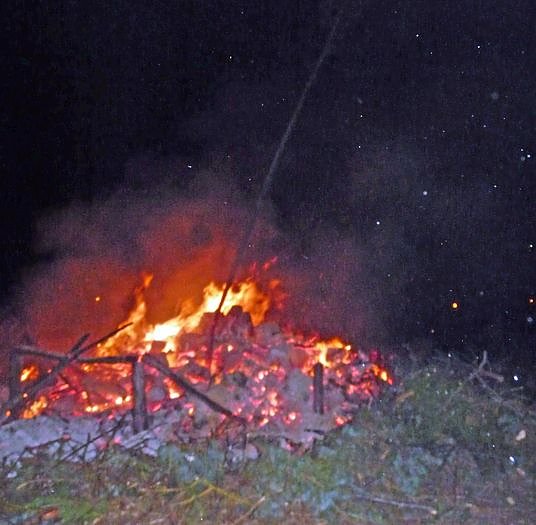Bild: Osterfeuer 2010