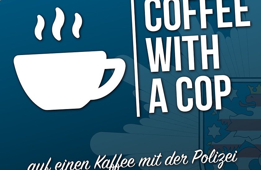 Bild: Die Polizei l&auml;dt zum Kaffeetrinken ein
