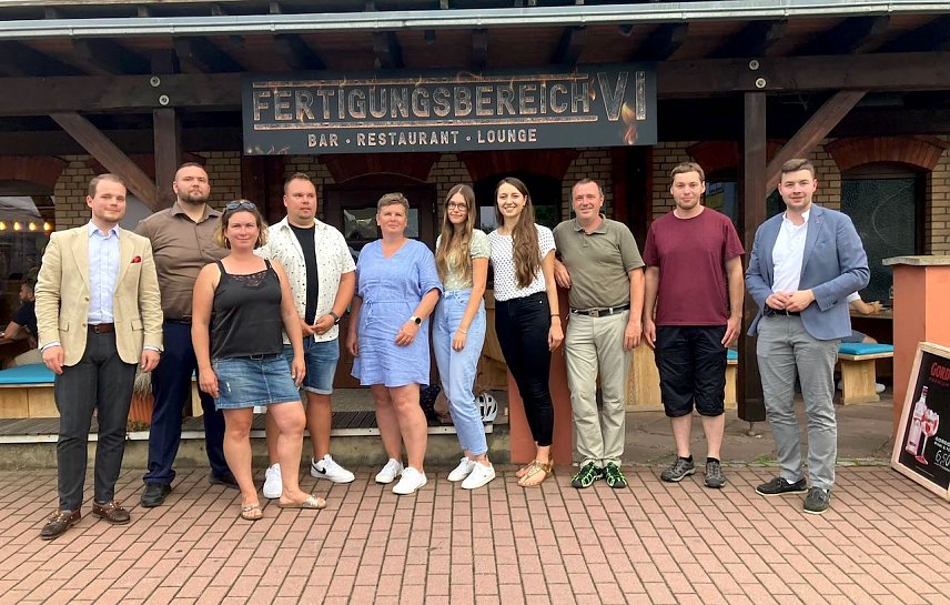 Bild: Neuer Vorstand der Jungen Union Kyffh&auml;userkreis