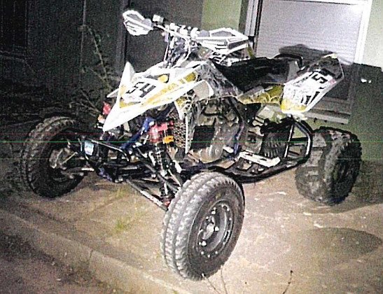 Bild: Der Fahrer dieses Quad wird polizeilich gesucht