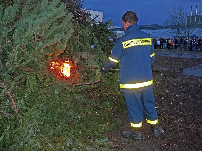 Bild: Osterfeuer-Party