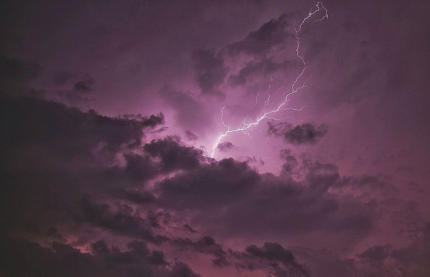 Bild: Die straken Unwetter richteten im Kreis keine gr&ouml;&szlig;eren Sch&auml;den an