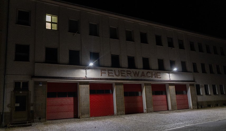 Bild: Aufnahme vom letzten Montag: wer h&auml;lt hier noch Wache?