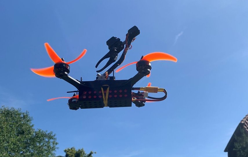 Bild: Nordh&auml;user Drohne im Testflug