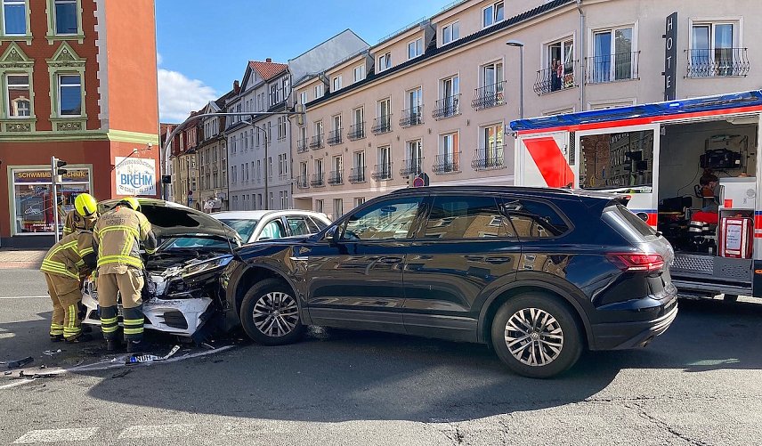 Bild: Unfall heute Nachmittag