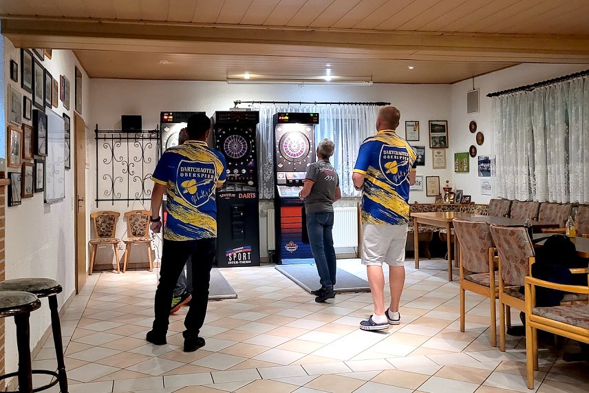 Bild: Hachelbicher SV trifft auf die Dartchaoten aus Oberspier