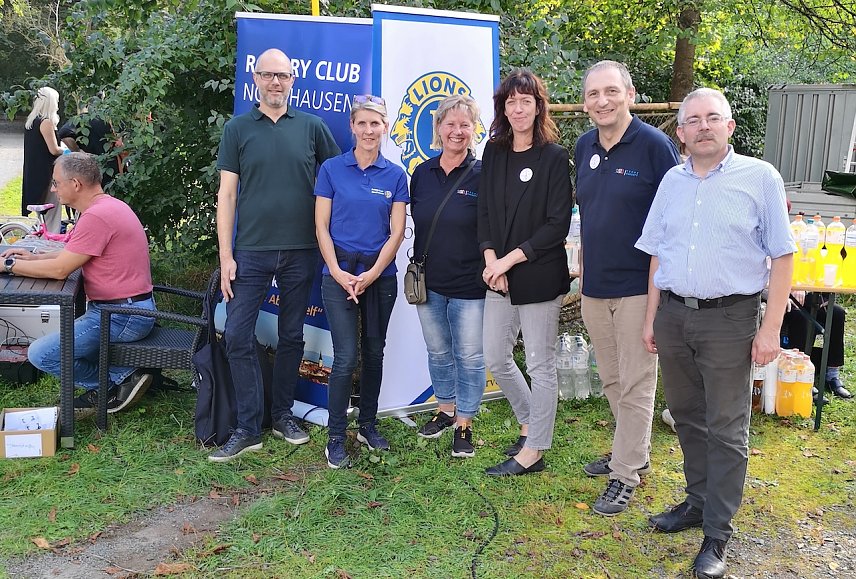Bild: Sponsoren-Rallye im Kinderheim