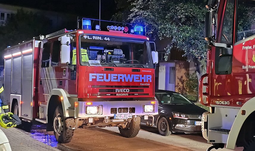 Bild: Brand in Bad Frankenhausen