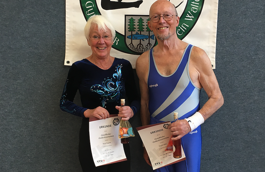 Bild: Ruth Hagene und Frank Lahn in Waltershausen